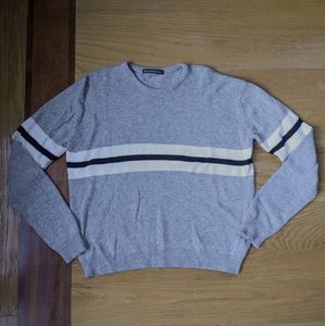 Brandy Melville Jessica Sweater gray stripe